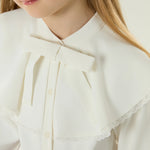 laced Elegant Shirt for Girls