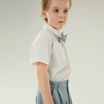 قميص عصري ساده للأولاد