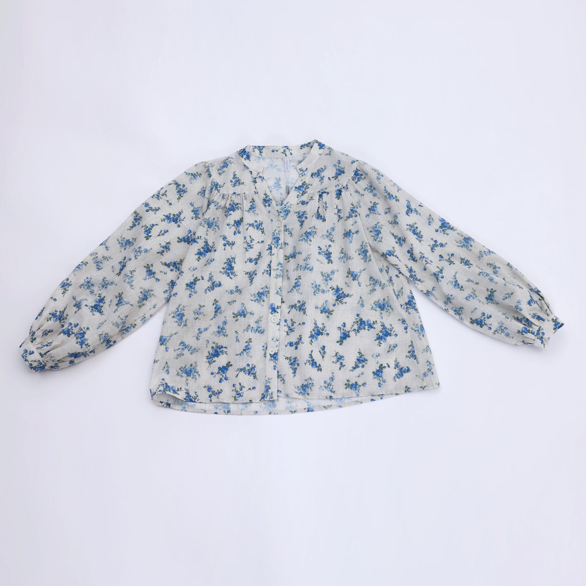 قميص كاجوال مزين بنمط الزهور للنساء