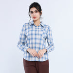 قميص كاروهات كاجوال للنساء