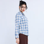 قميص كاروهات كاجوال للنساء