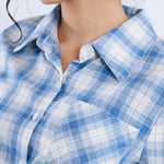 قميص كاروهات كاجوال للنساء