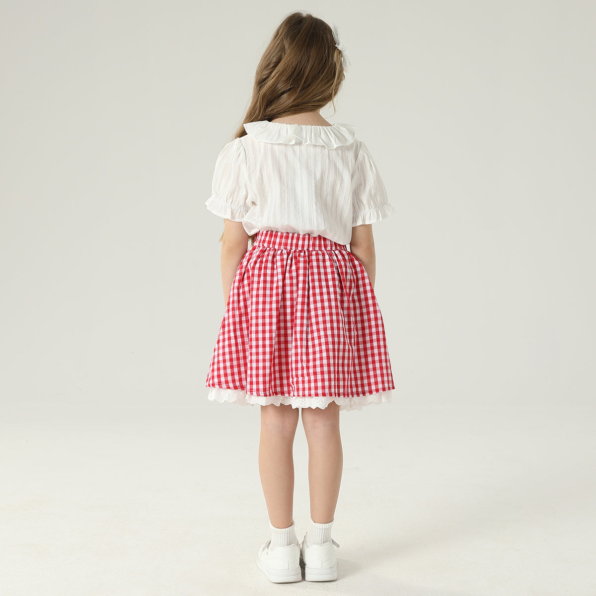 قميص جاكار للبنات