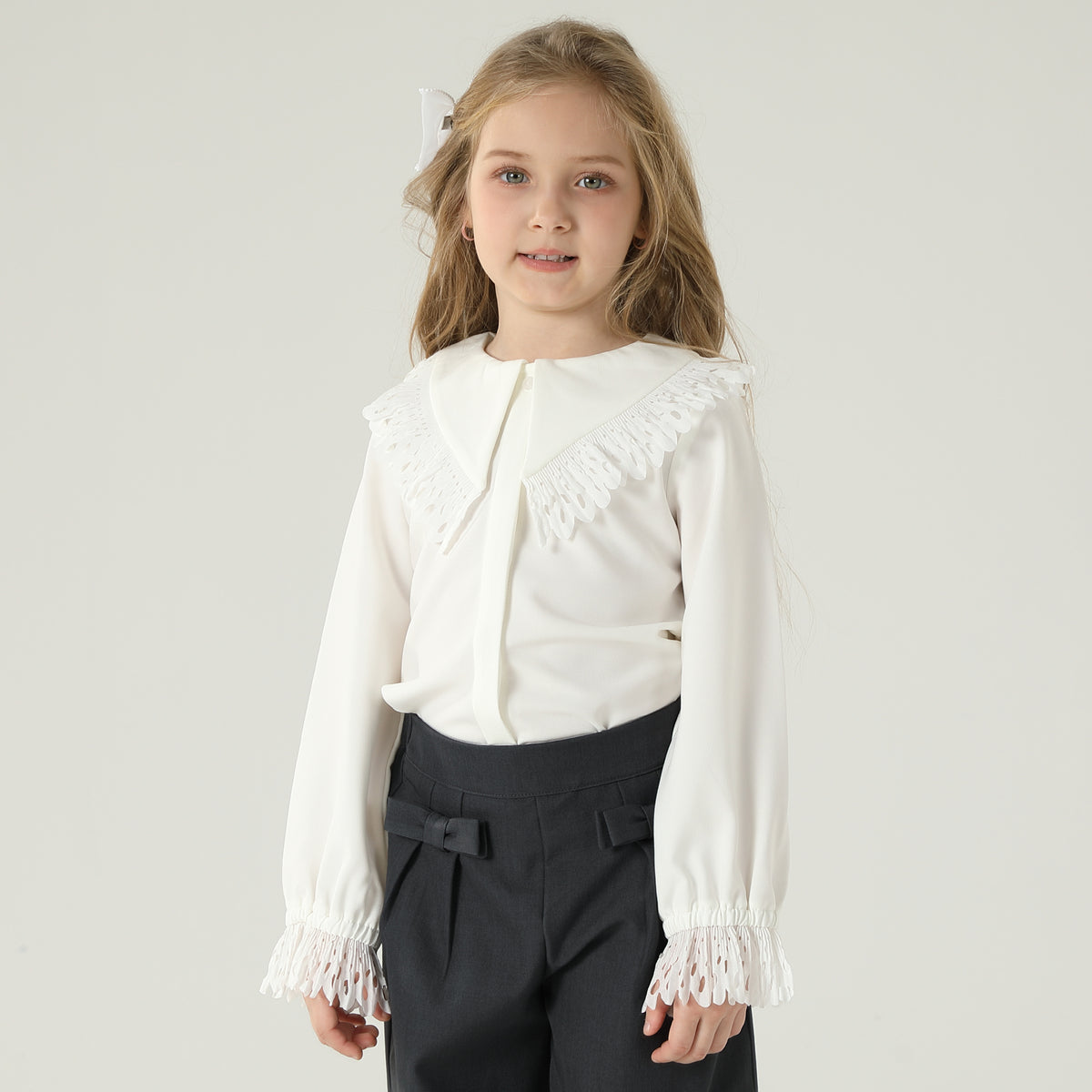 قميص منقط للبنات