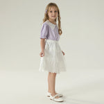 قميص بنمط الزهور للبنات