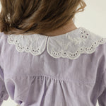 قميص بنمط الزهور للبنات