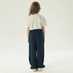 قميص بنمط الزهور للبنات