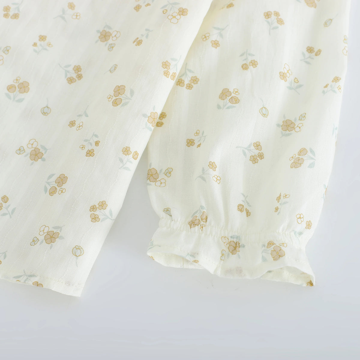 قميص بنمط الزهور للبنات المواليد