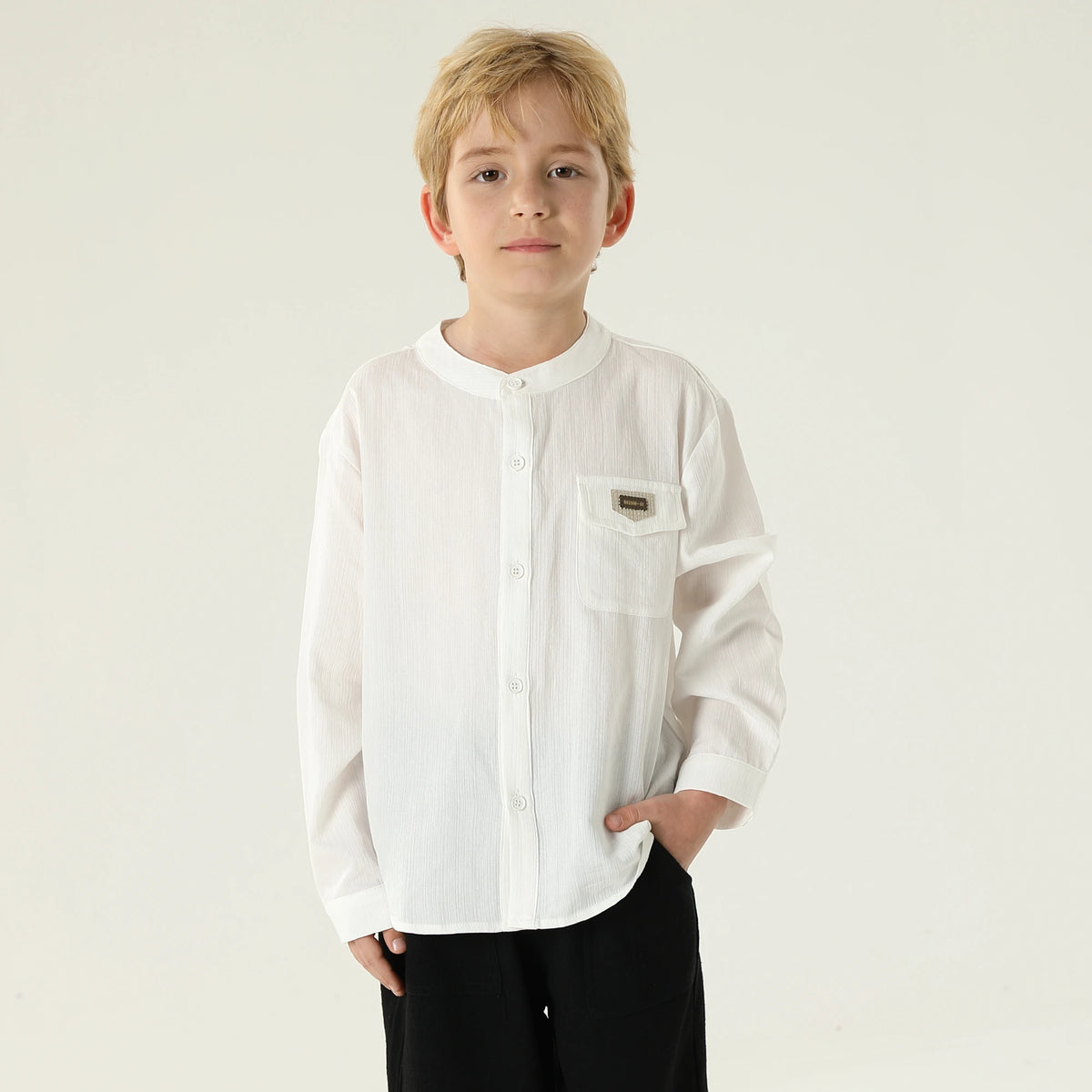 Badge Shirt For Boys