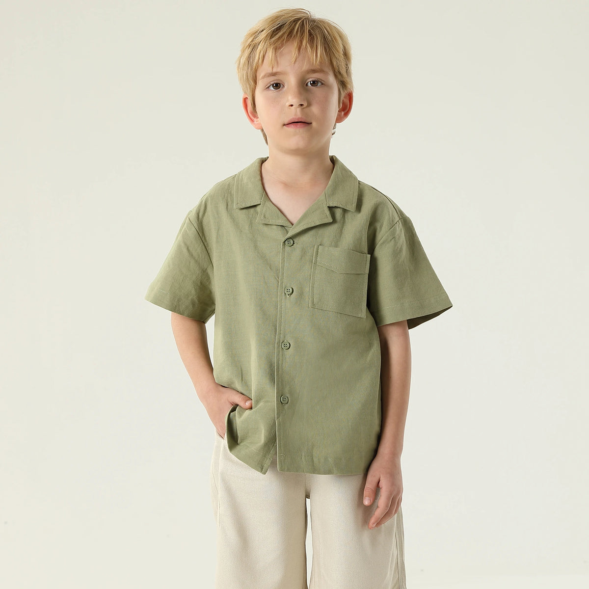 Plain Shirt For Boys