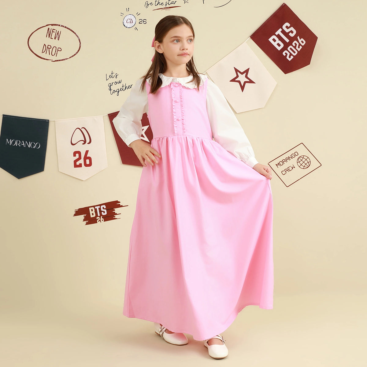 Embroidery Shirt For Girls