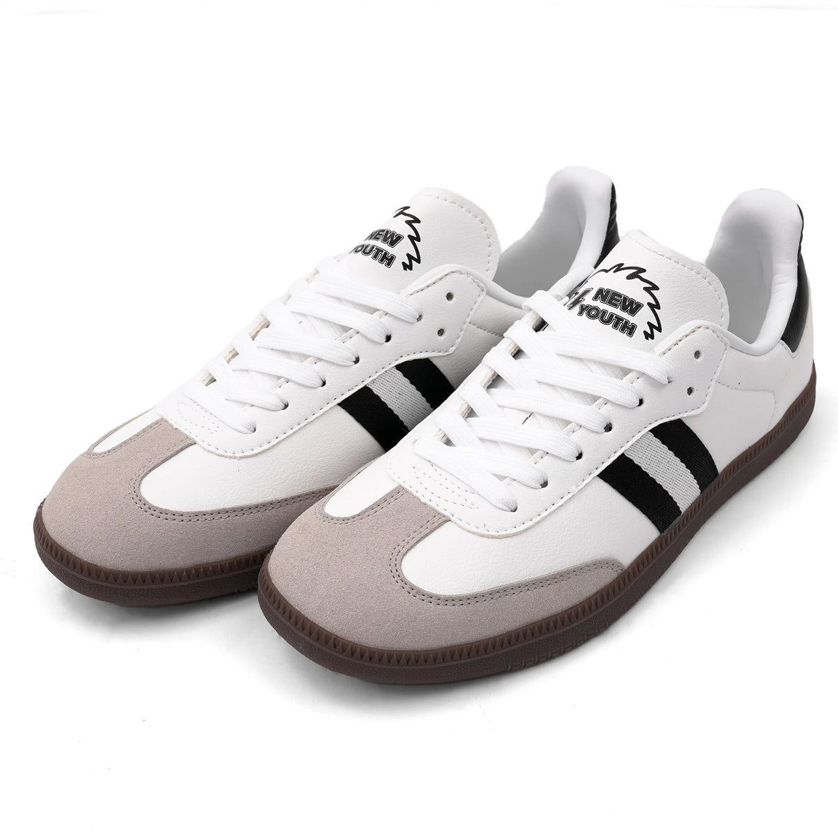 White Exercise Shoes For Men Image