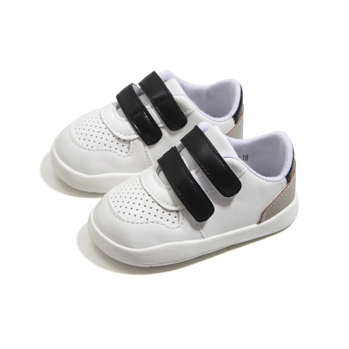 Black Casual Sneaker For Baby Boy Image