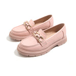Pink Casual Moccasins For Girls Image