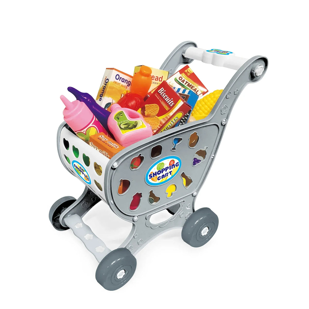 3Y Grey Shopping Cart for Boys Image
