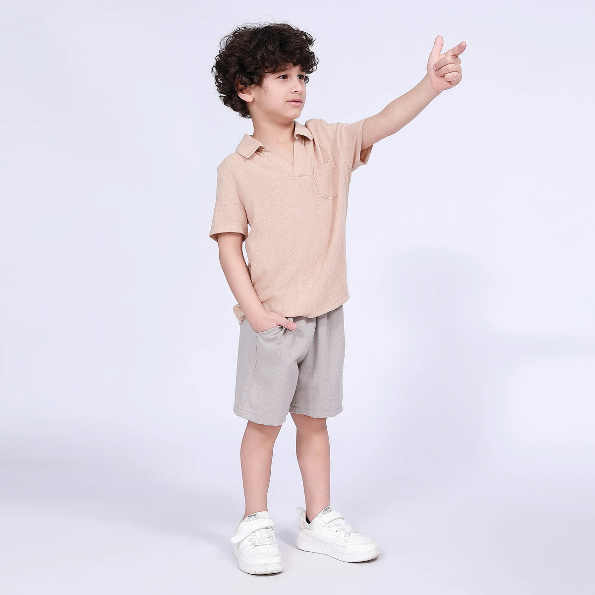 Plain Shorts for Boys Image