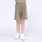 Army Green Printed Shorts for Boys Image