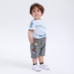 Printed Street Look Shorts for Baby Boy Image