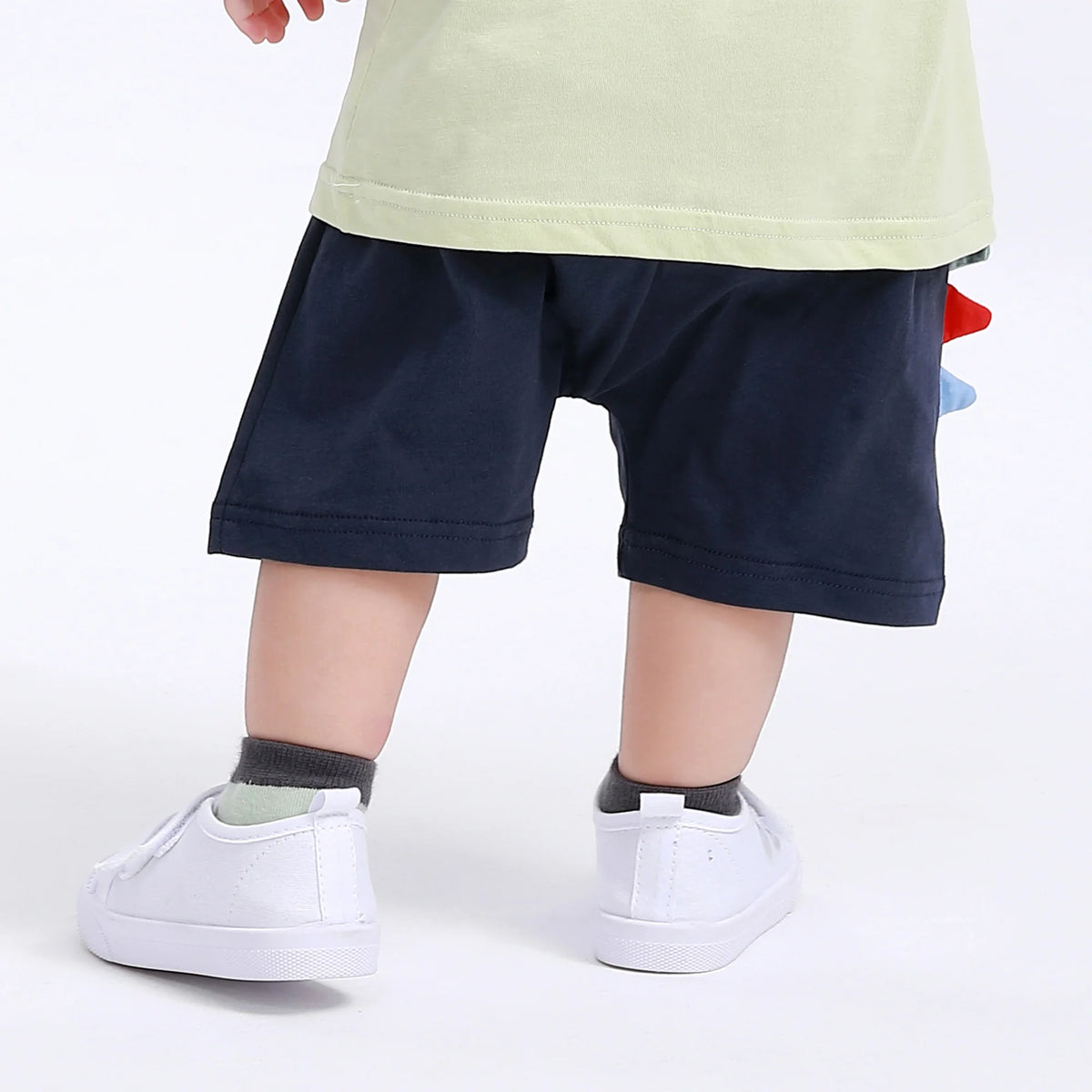 Printed Street Look Shorts for Baby Boy Image