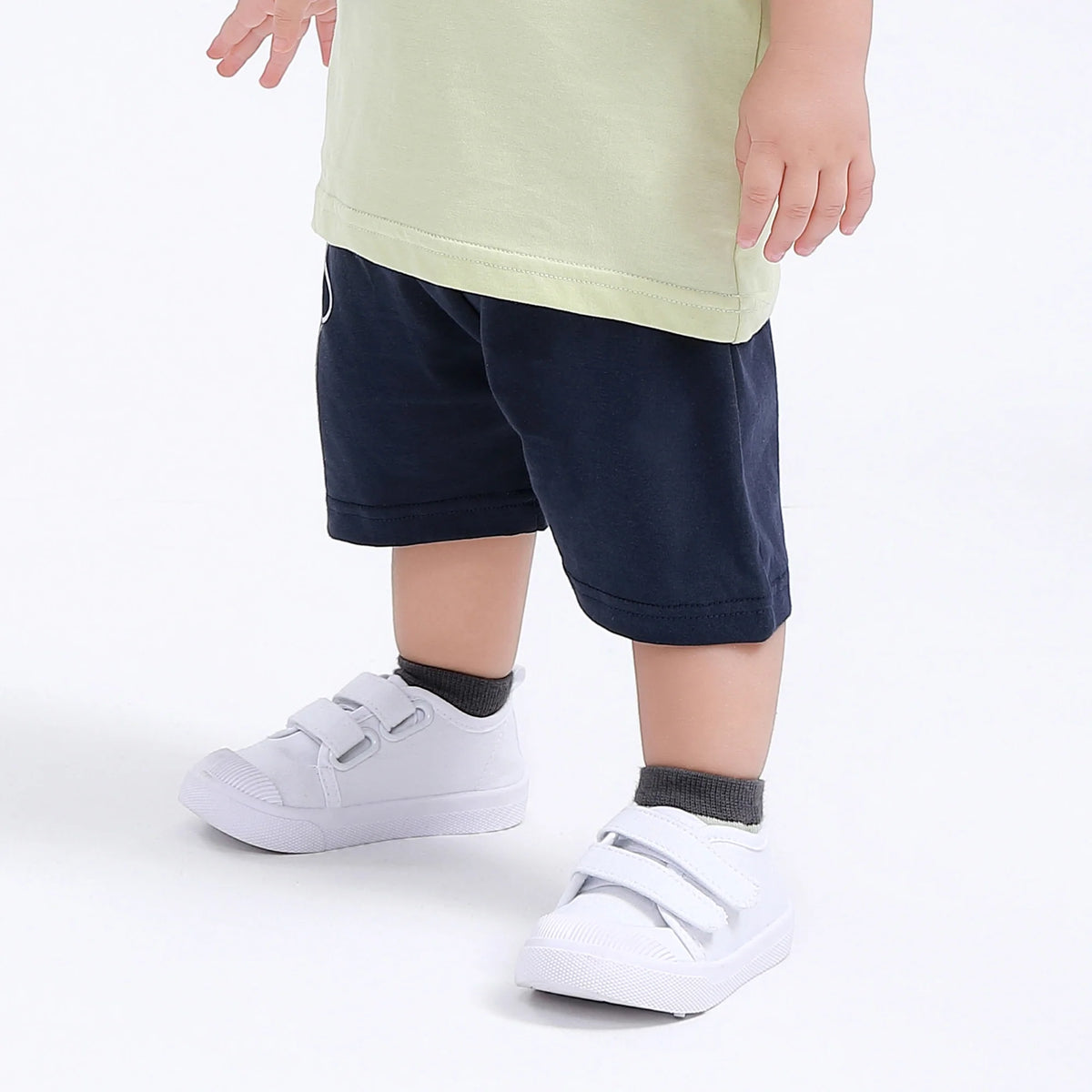 Printed Street Look Shorts for Baby Boy Image