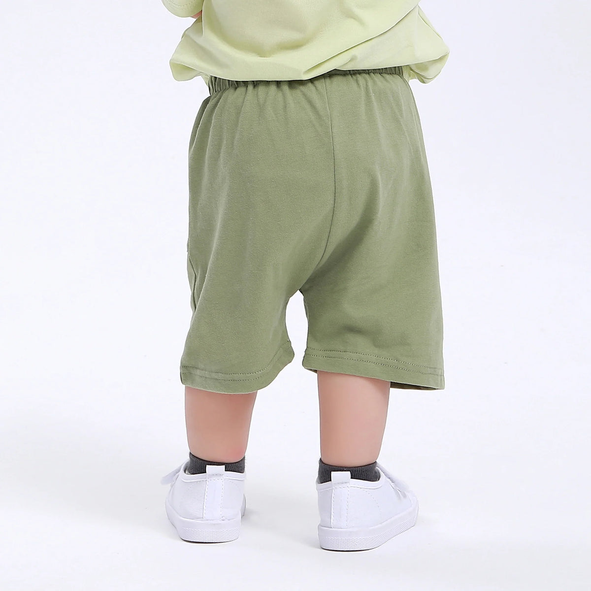 Printed Street Look Shorts for Baby Boy Image
