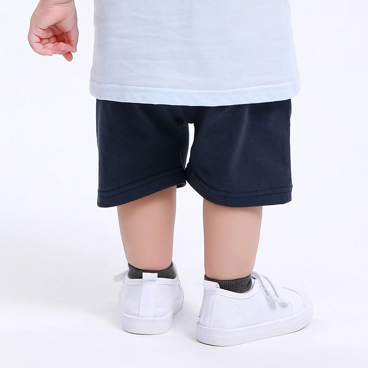 Printed Street Look Shorts for Baby Boy Image