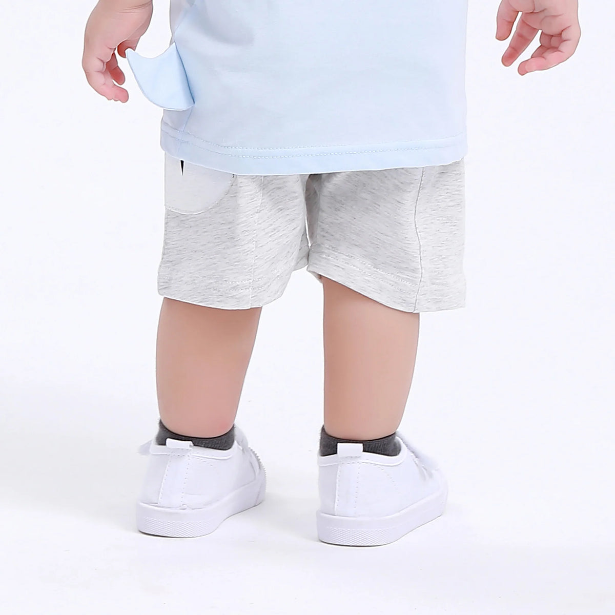 Printed Street Look Shorts for Baby Boy Image