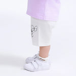 Floral Street Look Shorts for Baby Girl Image