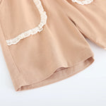 شورت مطرز للبنات المواليد