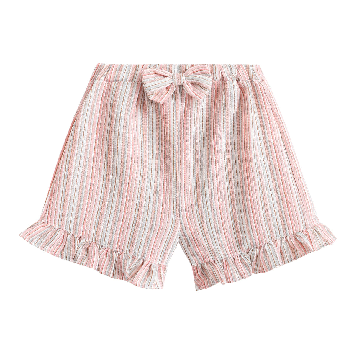 Striped Shorts For Baby Girl