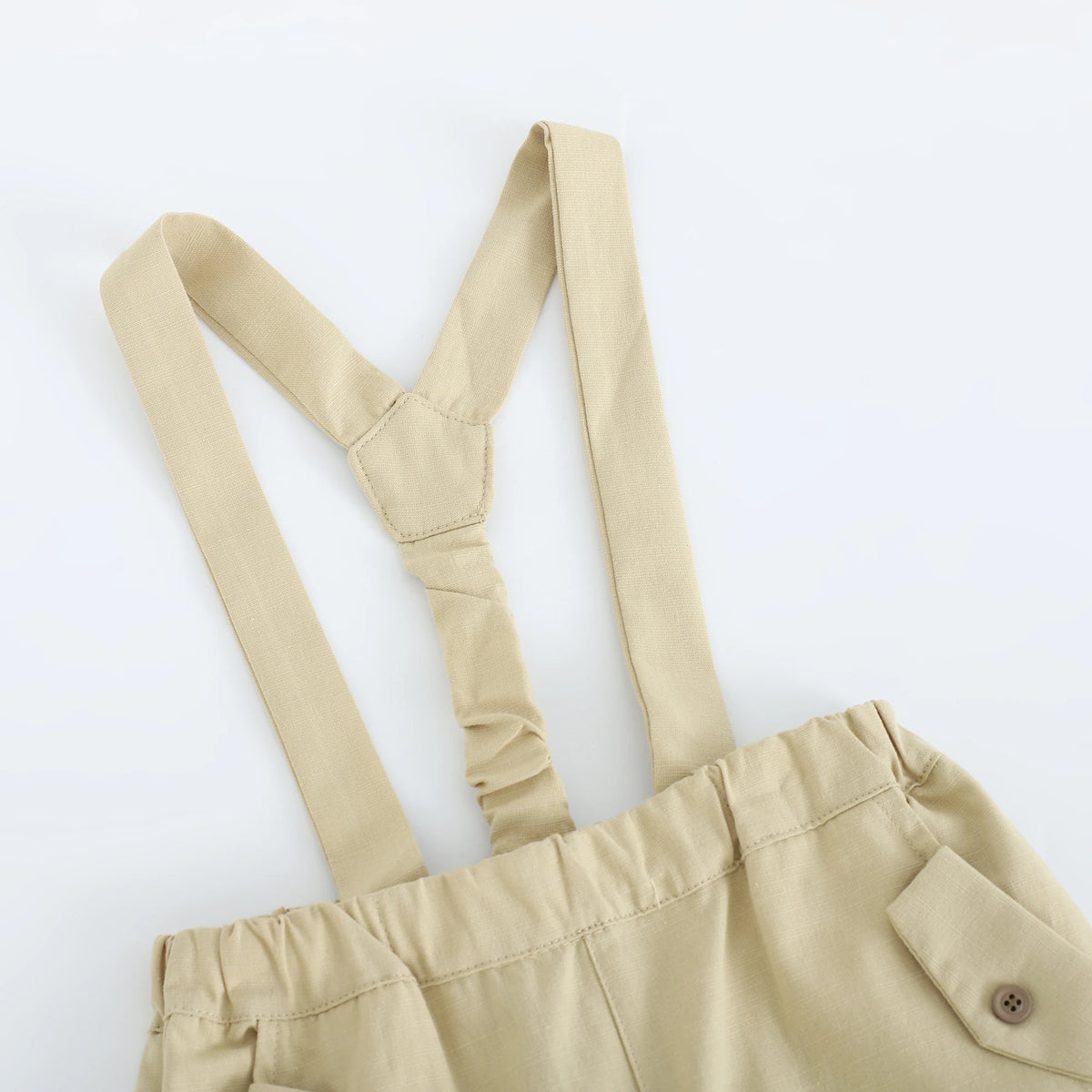 شورت سادة بخصر مطاطي للمواليد الأولاد