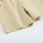 شورت سادة بخصر مطاطي للمواليد الأولاد