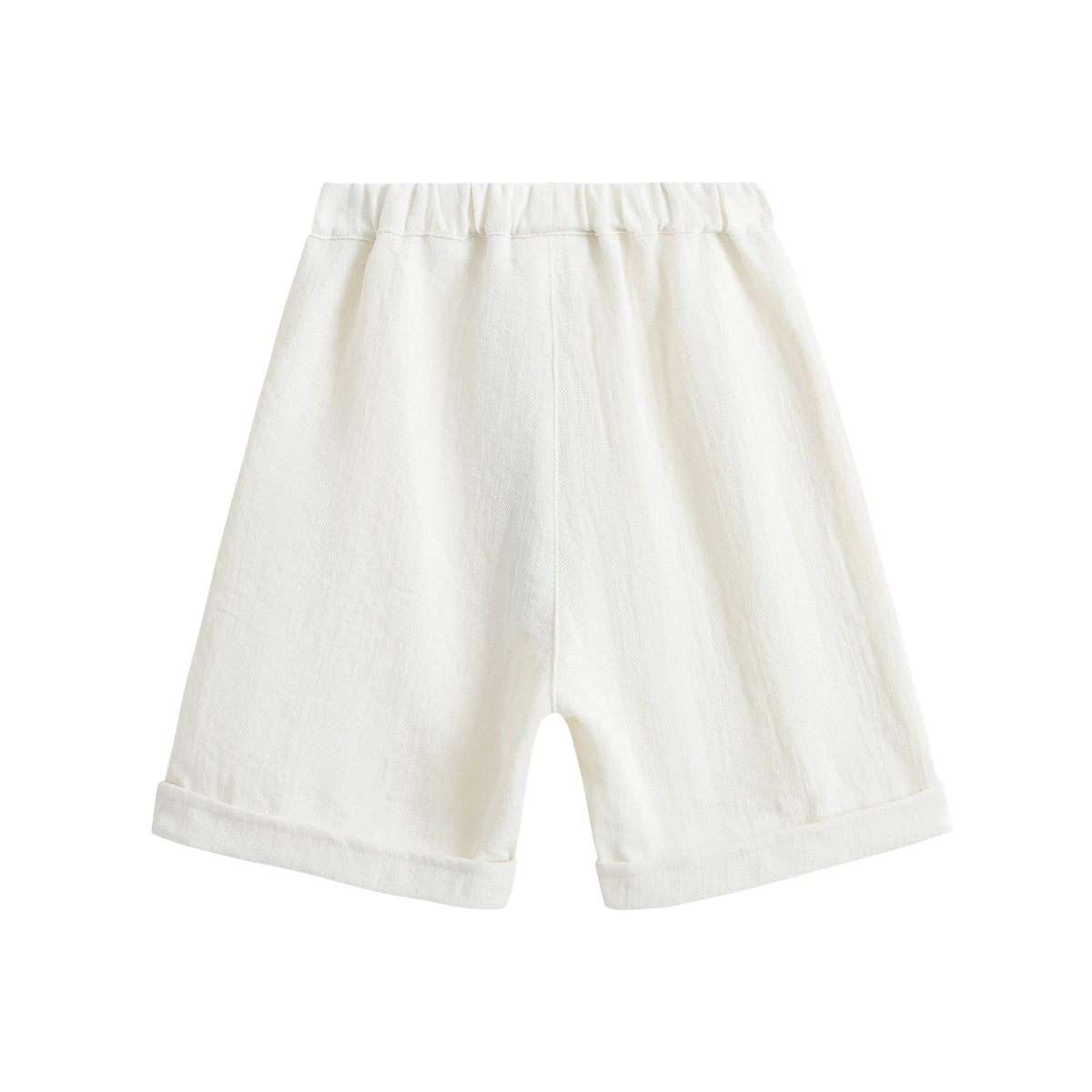 شورت سادة بخصر مطاطي للمواليد الأولاد