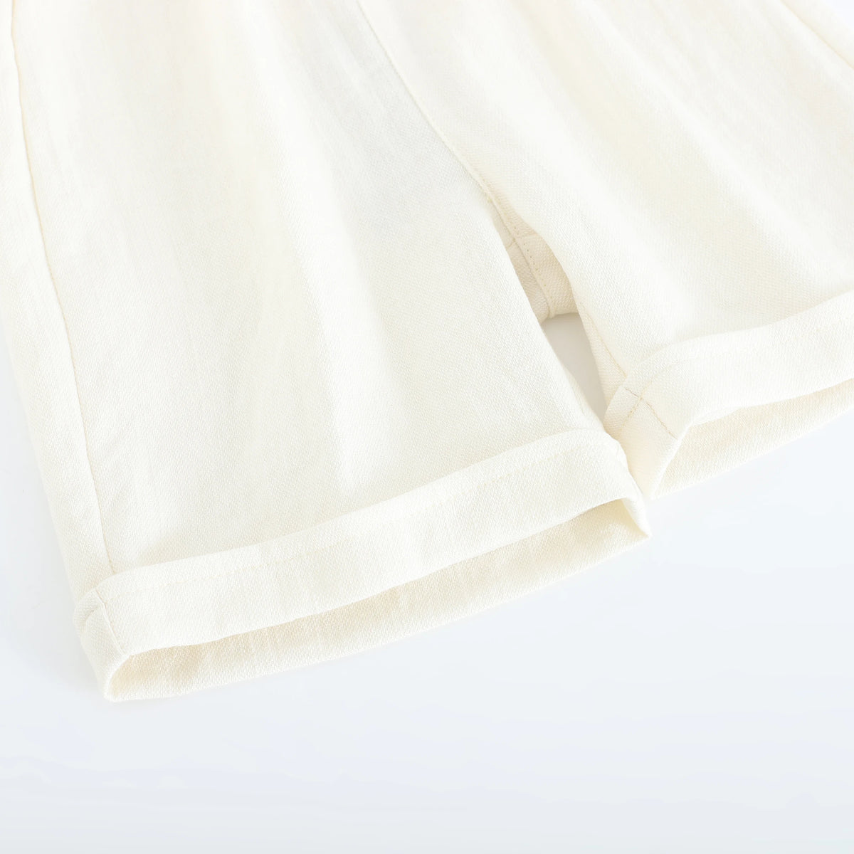 شورت سادة بخصر مطاطي للمواليد الأولاد