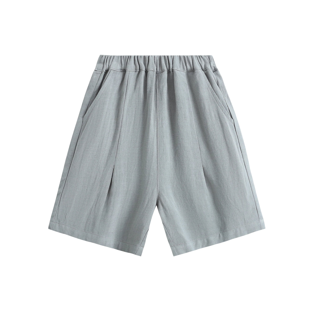 شورت سادة بخصر مطاطي للمواليد الأولاد