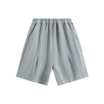 شورت سادة بخصر مطاطي للمواليد الأولاد