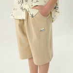 شورت مزين بطباعة للأولاد