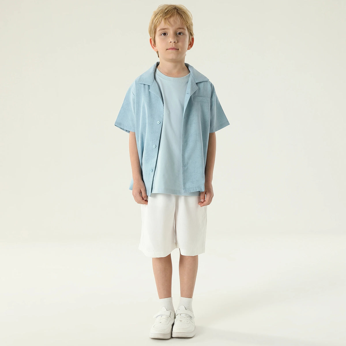 شورت كاجوال بخصر مطاطي للأولاد