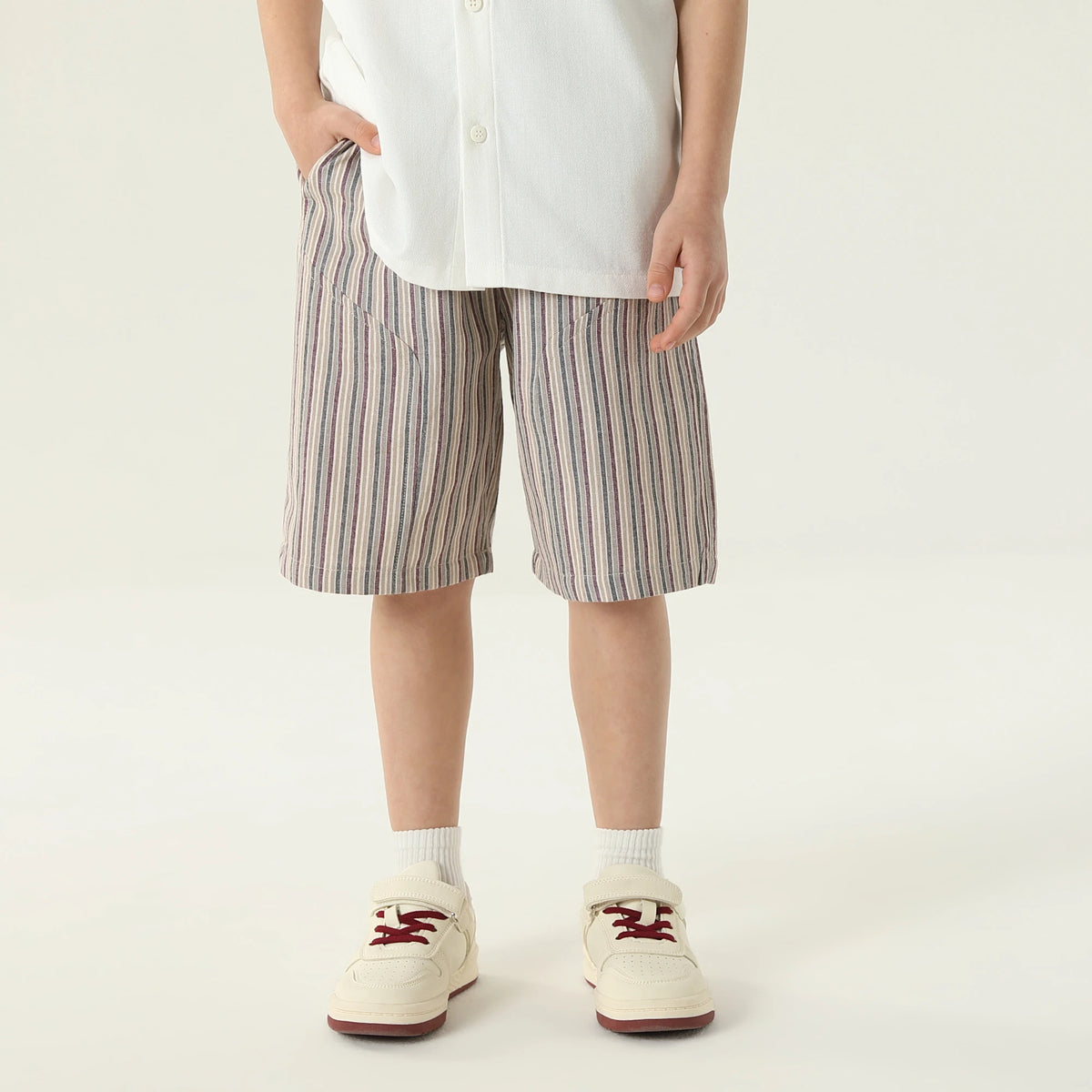 Striped Shorts For Boys