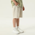 شورت مزين بطباعة للأولاد