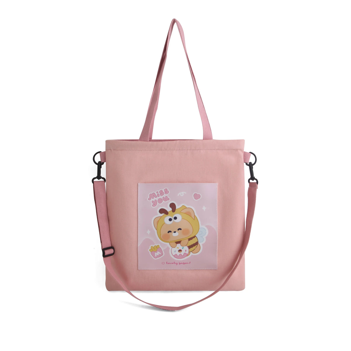 Free Pink Shoulder Bag for Girls Image