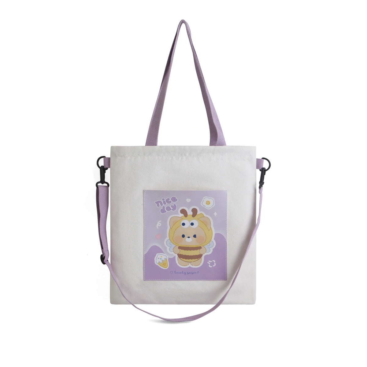 Free Purple Shoulder Bag for Girls Image