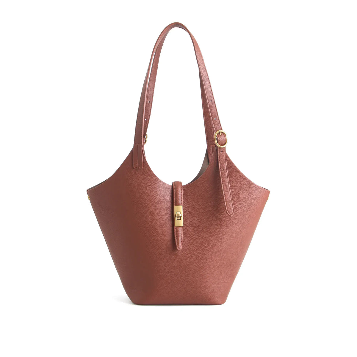 Free Dark Brown Elegant Shoulder Bag for Women Image