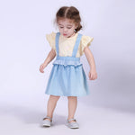 Light Blue Laced Skirt for Baby Girl Image