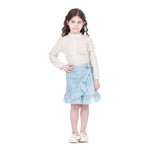 Floral Classic Skirt For Girls Image