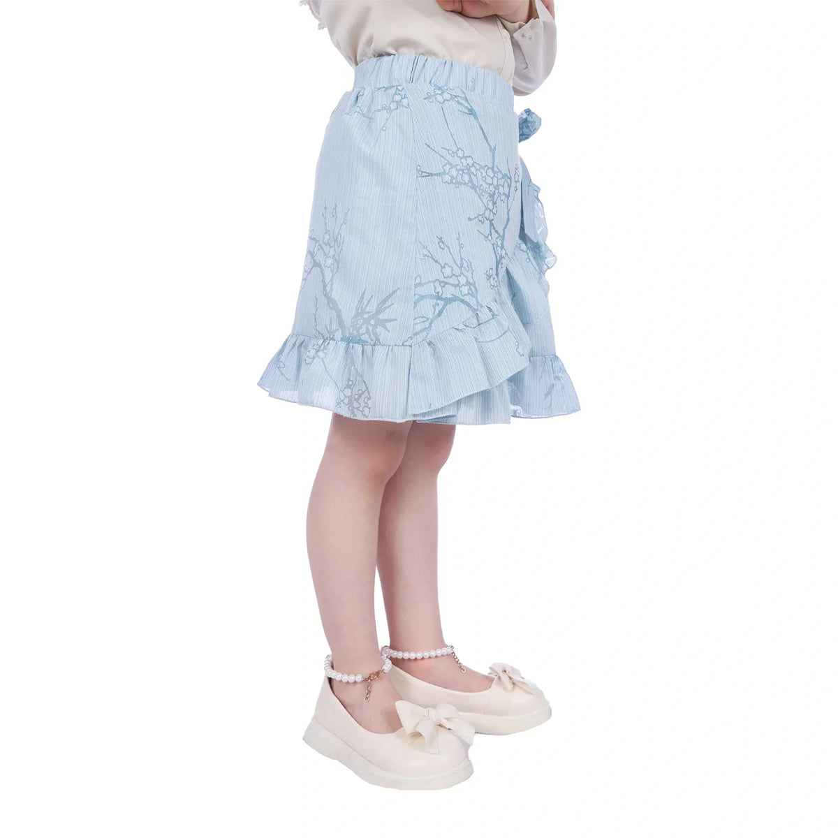 Floral Classic Skirt For Girls Image