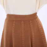 Casual Jacquard Skirt for Girls Image