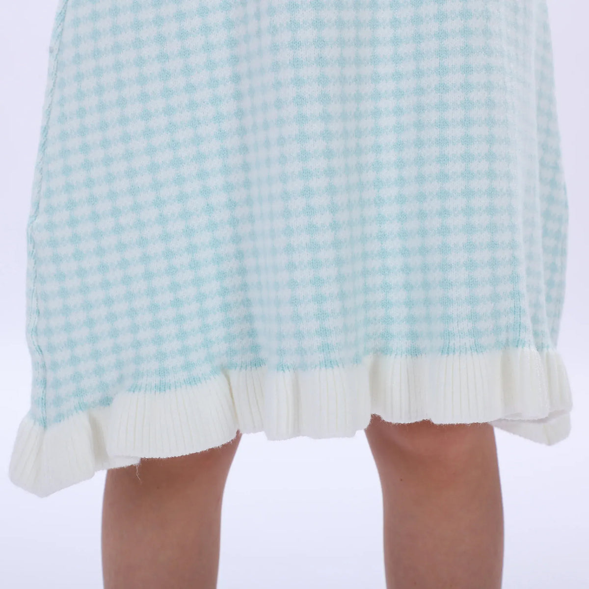 Casual Checked Skirt for Girls Image