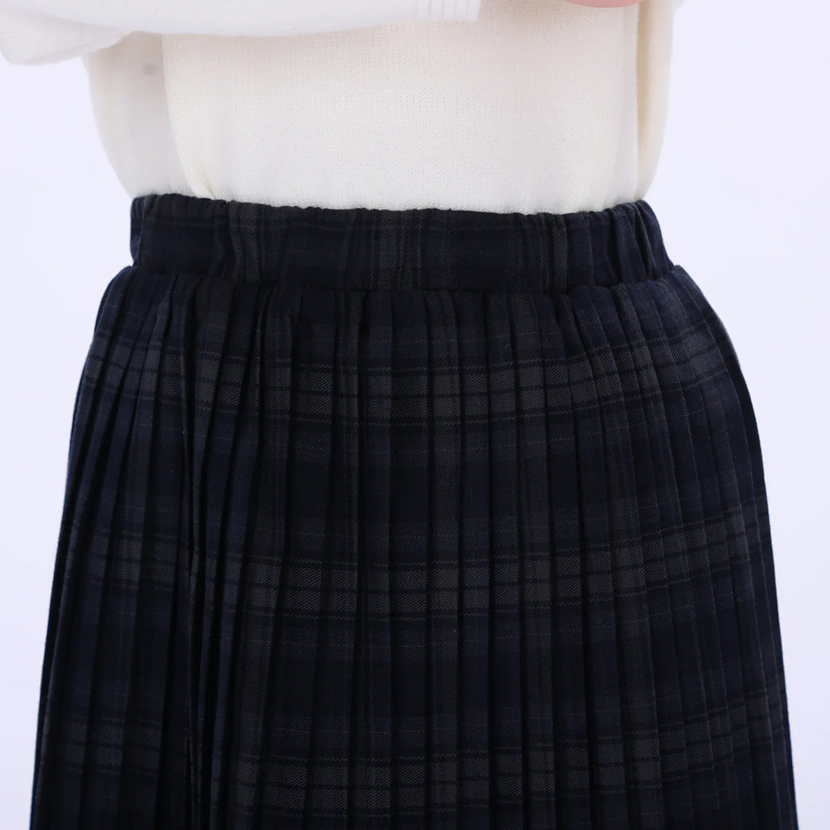 Casual Checked Skirt for Girls Image