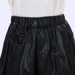 Casual Plain Skirt for Girls Image